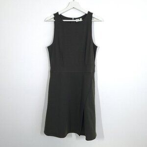 GAP Ponte Sleeveless Wrap Front Dress